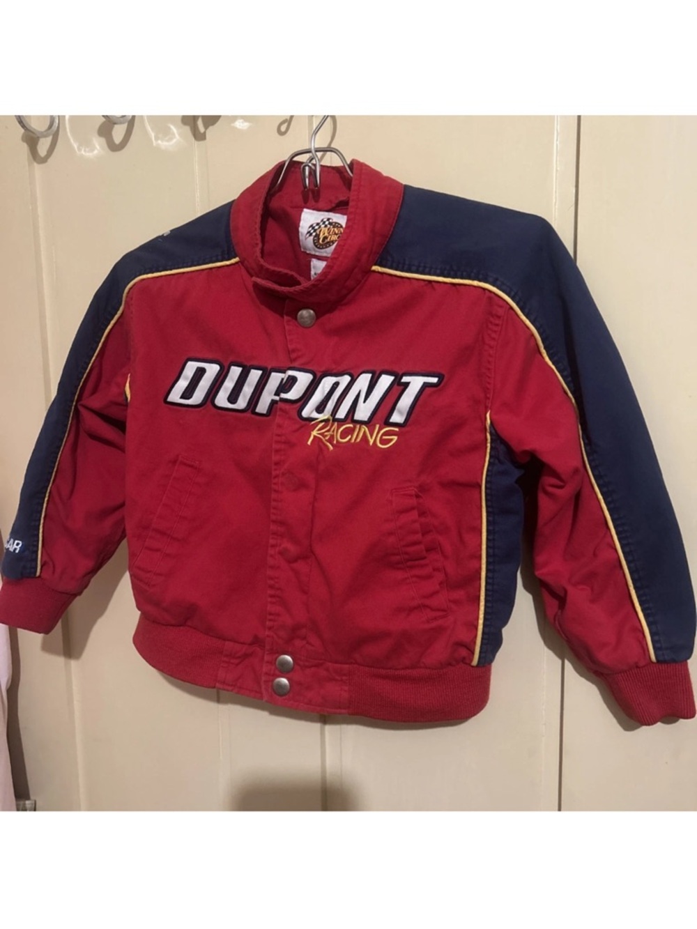 Vintage Nascar Jeff Gordon Jacket Youth size 8 Dupont Racing Kids